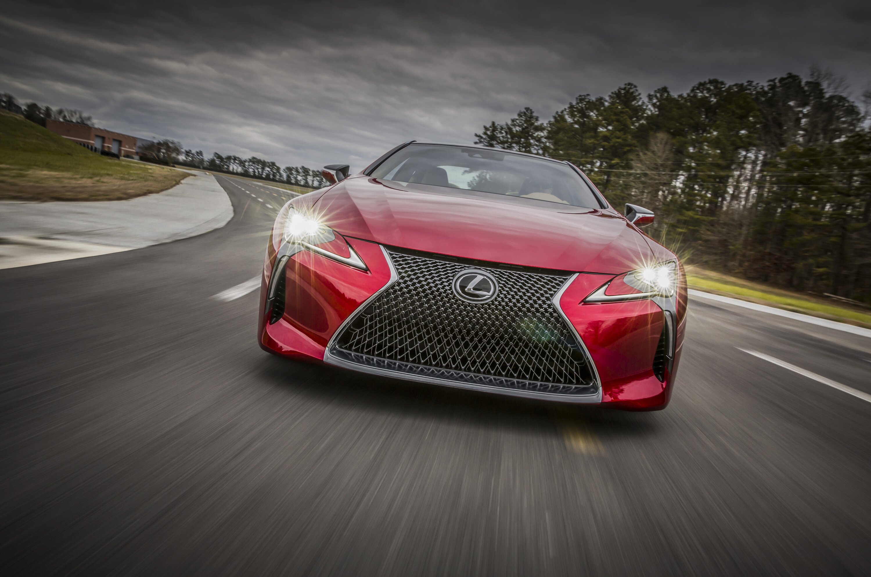 Powering the Lexus LC 500 is a now endangered naturally aspirated V8 engine